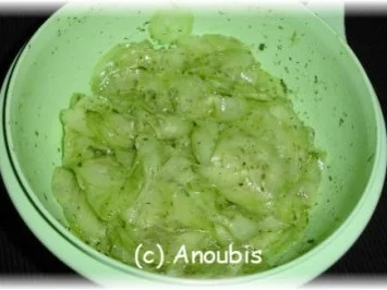 Salat - Gurkensalat - Rezept