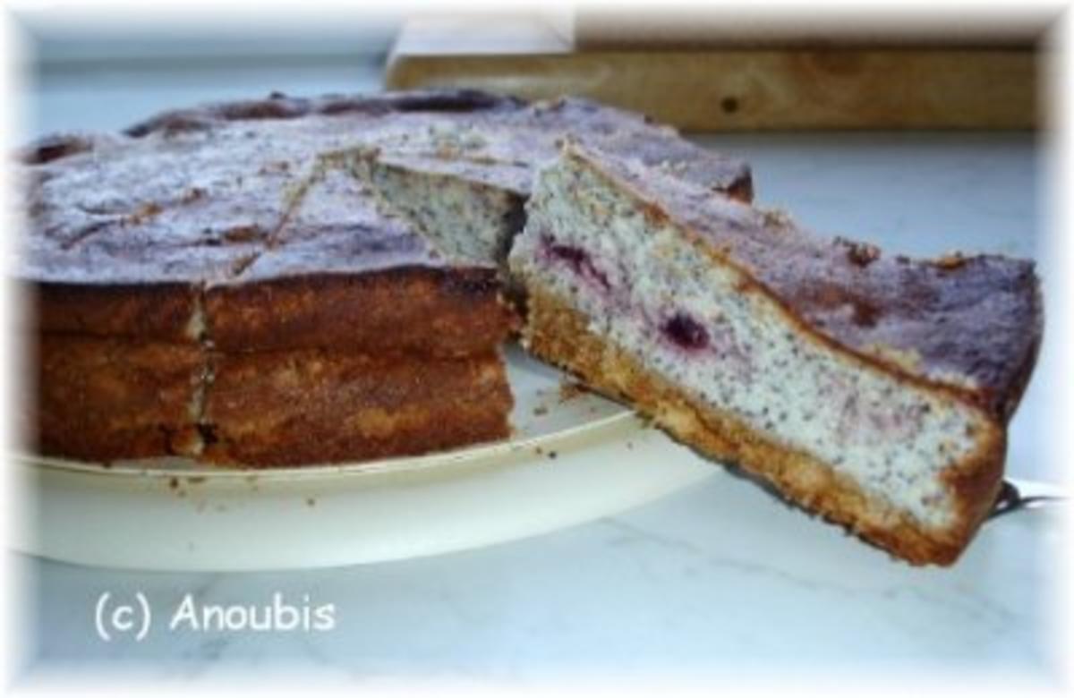 Bilder für Kuchen/Gebäck - Mohn-Preiselbeer-Käsekuchen - Rezept