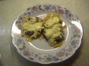 Rezept: Wurst - รberbackene Reibekuchen Wurst - รberbackene Reibekuchen - Rezept