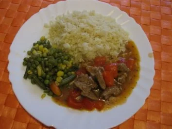 Rezept: Cordero chilindrón - Lammragout mit Paprika Cordero chilindrón - Lammragout mit Paprika - Rezept