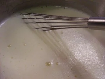 Rezept: Vanilleflammerie mit Himbeer - Granatapfelsauce Bild Nr. 2 Vanilleflammerie mit Himbeer - Granatapfelsauce - Rezept - Bild Nr. 2