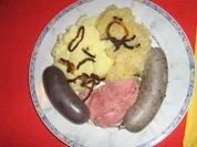 Schlachtplatte - Metzgersupp - Rezept