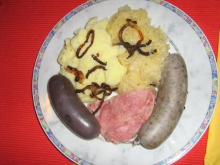 Schlachtplatte - Metzgersupp - Rezept mit Bild - kochbar.de