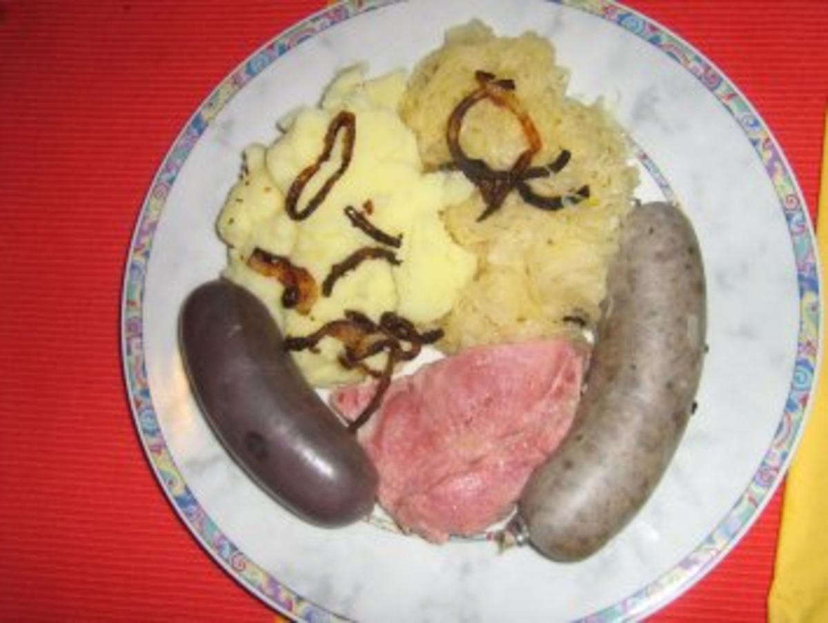 Schlachtplatte - Metzgersupp - Rezept By heinzelfrau