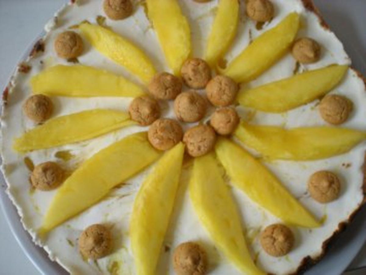 TORTE- "Mango- Amarettini- Torte" - Rezept - Bild Nr. 2