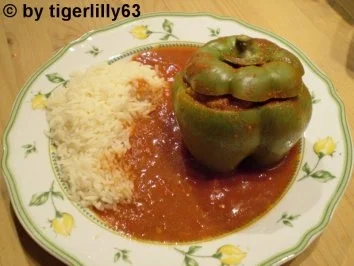 Rezept: Gefüllte Paprikaschoten Bild Nr. 2 Gefüllte Paprikaschoten - Rezept - Bild Nr. 2