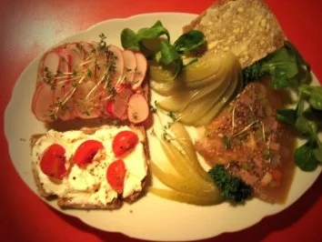 mein "Abendbrot" gestern - Rezept