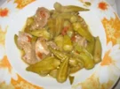 Kalbfleisch mit Okras - Rezept
