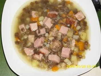 Suppe: Linseneintopf - Rezept - Bild Nr. 2