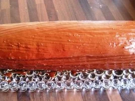 Rezept: Nuss-Nugat-Stracciatella-Rolle Bild Nr. 4 Nuss-Nugat-Stracciatella-Rolle - Rezept - Bild Nr. 4