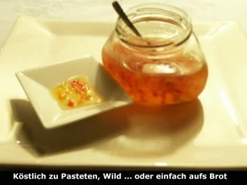 Rezept: Paprikamarmelade Paprikamarmelade - Rezept