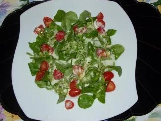 Gebratene Mini-Maultaschen auf Feldsalat - Rezept - Bild Nr. 6