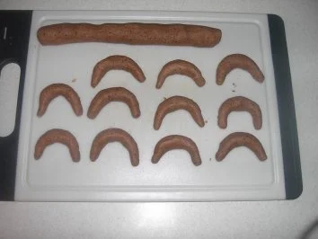 Rezept: Schoko - Kipferl Bild Nr. 2 Schoko - Kipferl - Rezept - Bild Nr. 2