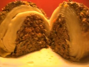 Rezept: Verschiedenes: Gefüllter Weißkohl Verschiedenes: Gefüllter Weißkohl - Rezept