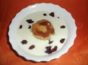 Vanillesuppe mit Grießtaler - Rezept