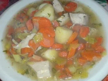 Rezept: Gemüsesuppe mit Putenfleisch Bild Nr. 11 Gemüsesuppe mit Putenfleisch - Rezept - Bild Nr. 11