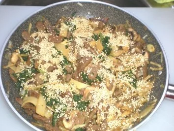 FLEISCH: Suki Yaki a la emi - Rezept