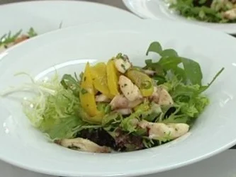Oktopussalat - Rezept