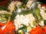 Suppengemüse zum Einfrieren selbstgemacht - Rezept