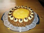 Buttercremekuchen mit Eierlikör - Rezept