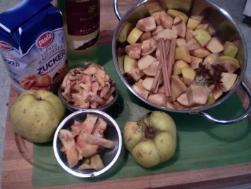 Rezept: Quittenmarmelade Bild Nr. 2 Quittenmarmelade - Rezept - Bild Nr. 2