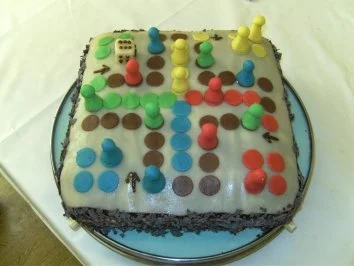 TORTE - Mensch ärgere Dich nicht - Torte - Rezept