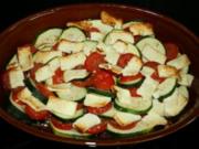 Tomaten-Zucchini-Gratin - Rezept