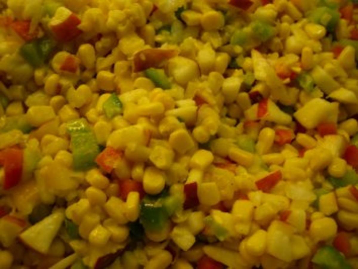 Salat : Mais - Paprika - Salat - Rezept - Bild Nr. 5