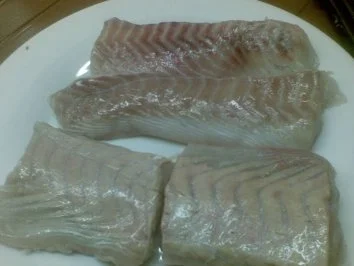 Zweierlei Seelachsfilet mit Kartoffelsalat - Rezept - Bild Nr. 4