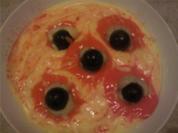 ** Halloween ** Eitergeschwür mit blutigen Augäpfeln - Rezept
