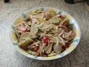 Knödel-Wurst-Salat - Rezept