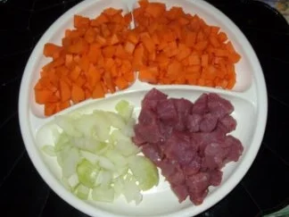 Filetgeschnetzeltes mit Gemüsereis und Senfsahnesoße - Rezept - Bild Nr. 3