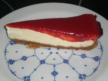 Käsekuchen mit Karamellsoße - Rezept - Bild Nr. 2