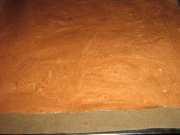 Schoko-Biskuitrolle mit Himbeeren - Rezept - Bild Nr. 5