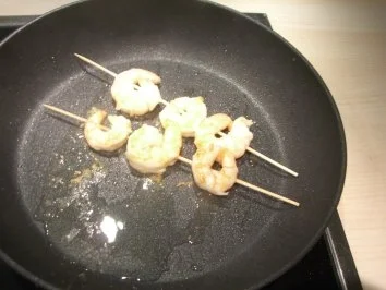 Garnelen im Kokosschaum - Rezept - Bild Nr. 4