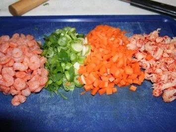 Vorspeise: Dim Sum mit Krabben und Flusskrebsen - Rezept - Bild Nr. 3