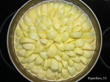 Rezept: Apfelkuchen mit Mandelbelag Bild Nr. 4 Apfelkuchen mit Mandelbelag - Rezept - Bild Nr. 4