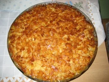 Rezept: Apfelkuchen mit Mandelbelag Bild Nr. 10 Apfelkuchen mit Mandelbelag - Rezept - Bild Nr. 10