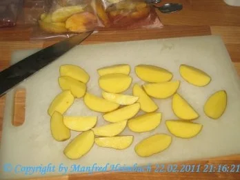 Beilagen - Farm Fries – Ofen Bratkartoffeln - Rezept