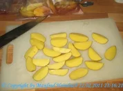 Beilagen - Farm Fries – Ofen Bratkartoffeln - Rezept