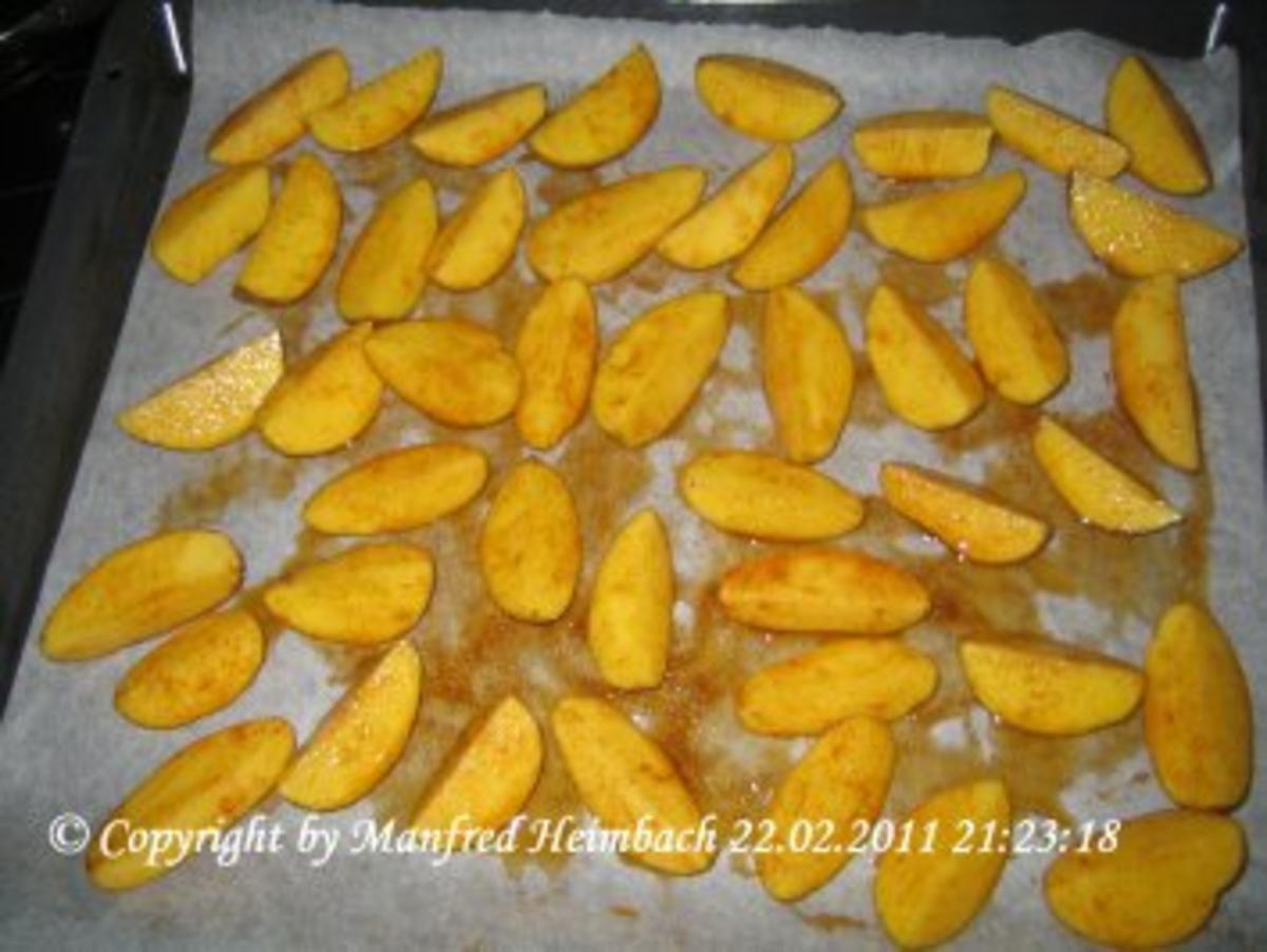 Beilagen - Farm Fries – Ofen Bratkartoffeln - Rezept - Bild Nr. 2