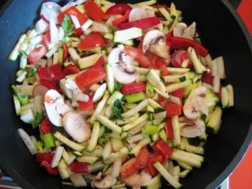 Rösti mit Pfannengemüse - Rezept - Bild Nr. 6