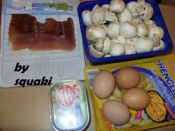 Kartoffelnudel-Pfanne mit Rührei - Rezept - Bild Nr. 2