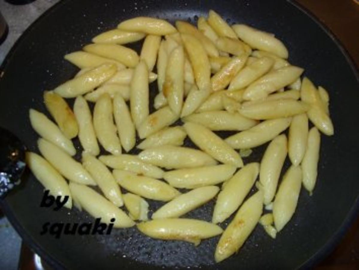 Kartoffelnudel-Pfanne mit Rührei - Rezept - Bild Nr. 4