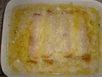 Gemüsegerichte: Lauch im Schinkenmantel - Rezept