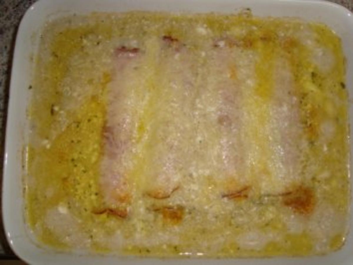Gemüsegerichte: Lauch im Schinkenmantel - Rezept - kochbar.de