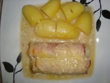 Gemüsegerichte: Lauch im Schinkenmantel - Rezept - Bild Nr. 2