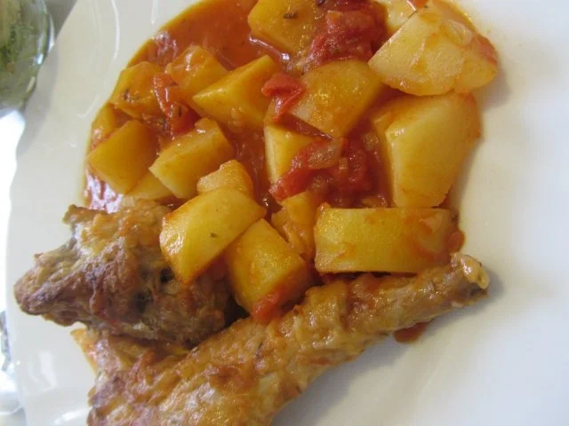 Rezept: Conejo con Patatas - Hase mit Kartoffeln Conejo con Patatas - Hase mit Kartoffeln - Rezept