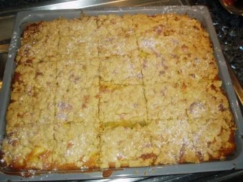 Rezept: Apfel-Kuchen mit Streusel Apfel-Kuchen mit Streusel - Rezept