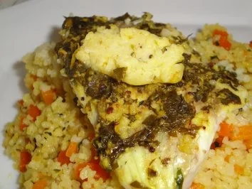 Eingepackter Fisch - Rezept